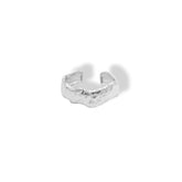 Anillo ancho con textura de fresa
